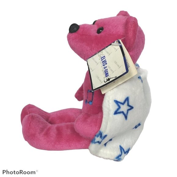 Elvis A Rama The King Pink Teddy Bear Plush - Picture 2 of 5